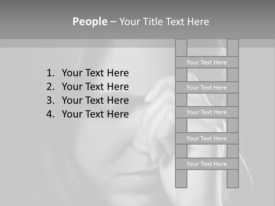 Thinking Background Seriously PowerPoint Template