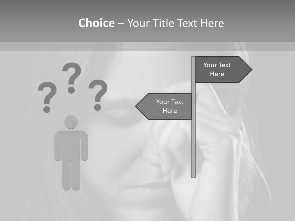 Thinking Background Seriously PowerPoint Template