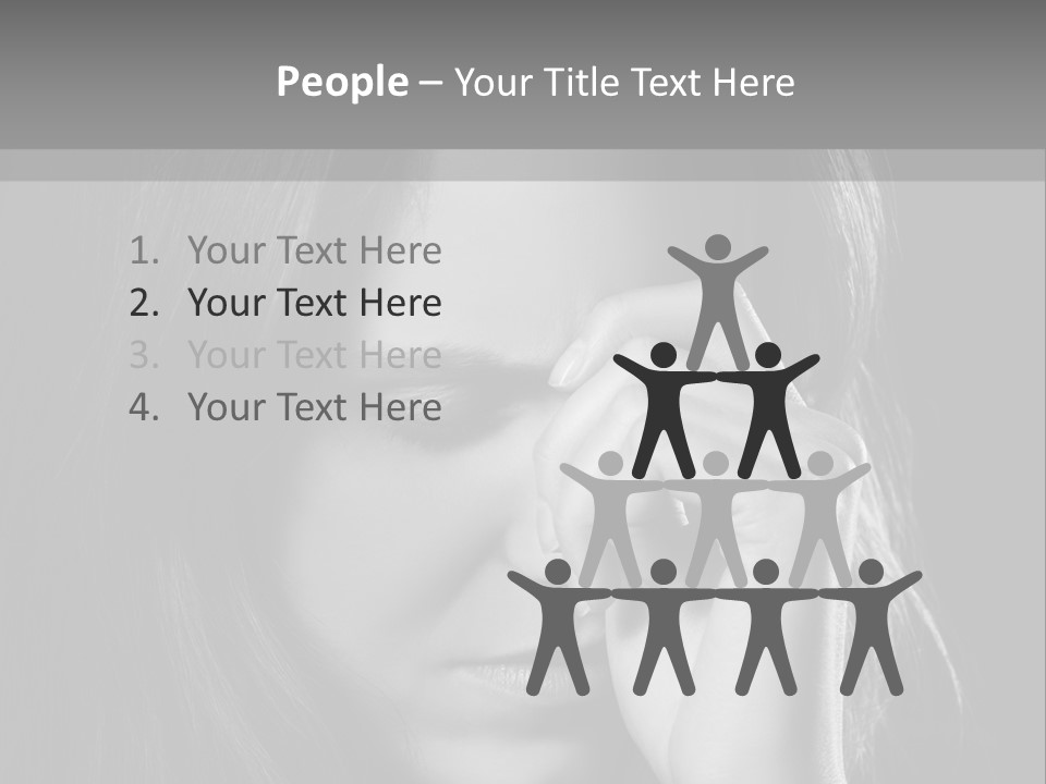 Thinking Background Seriously PowerPoint Template