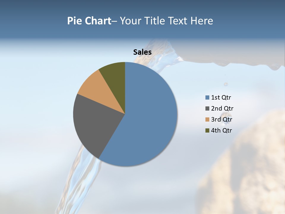 Serene Drop Sun PowerPoint Template