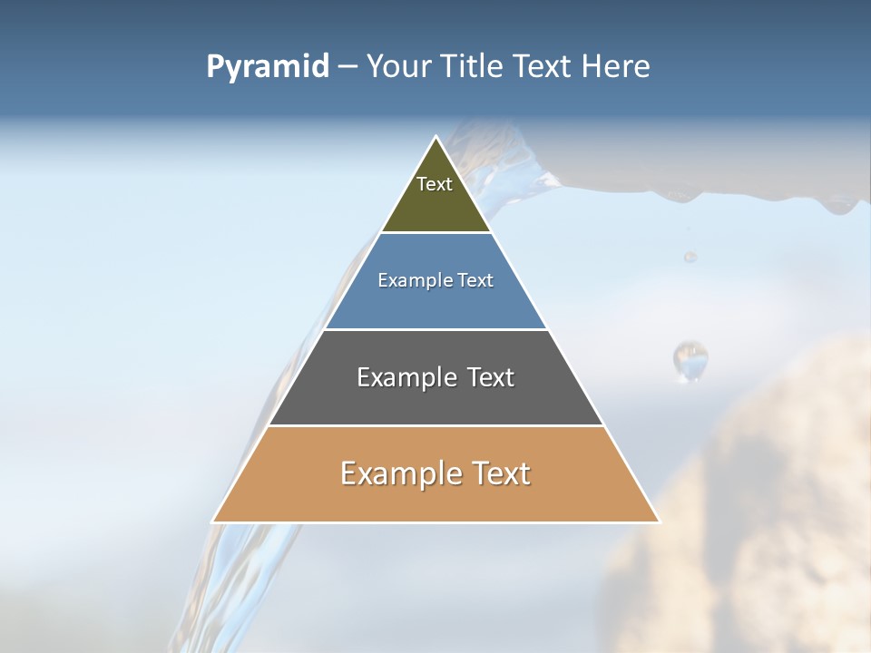 Serene Drop Sun PowerPoint Template