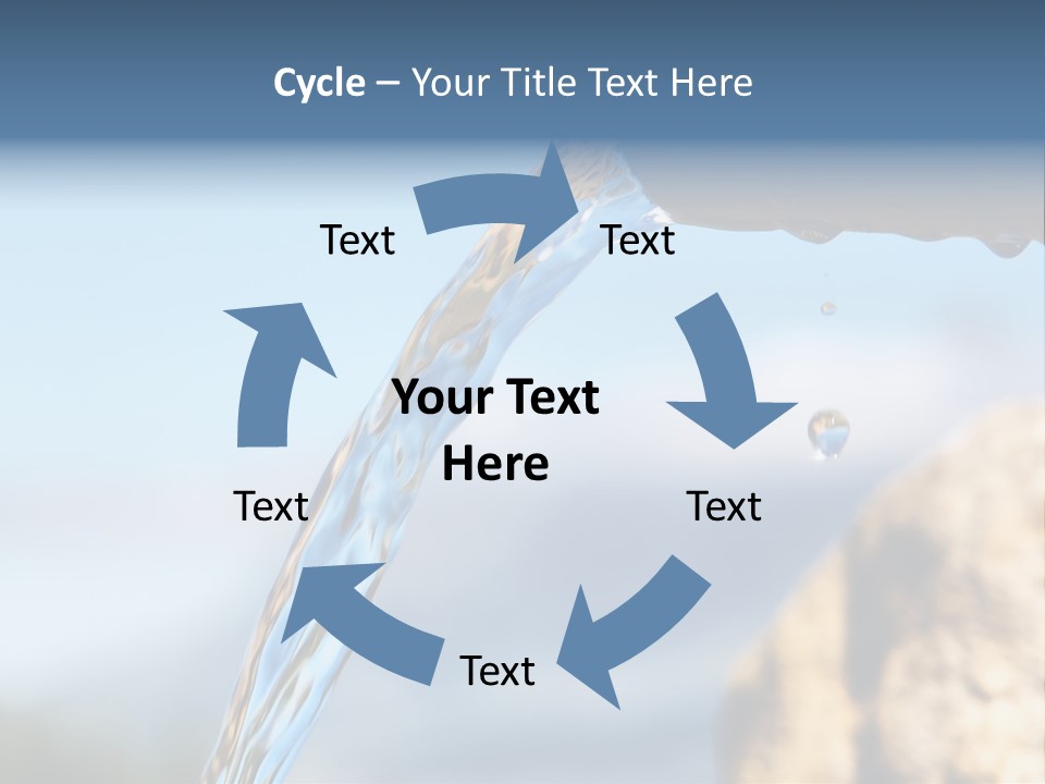 Serene Drop Sun PowerPoint Template