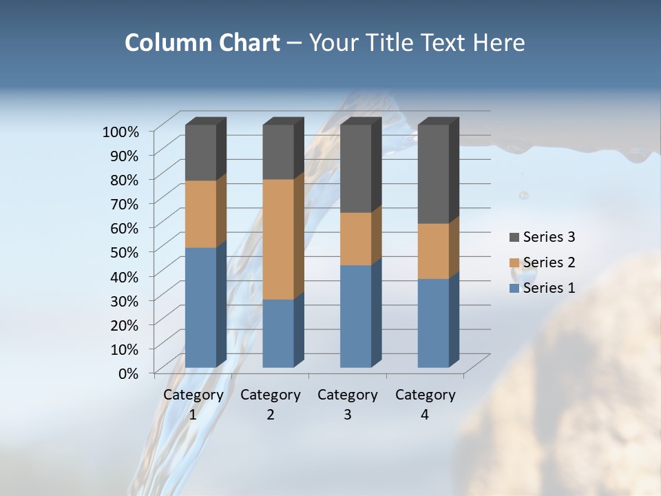 Serene Drop Sun PowerPoint Template