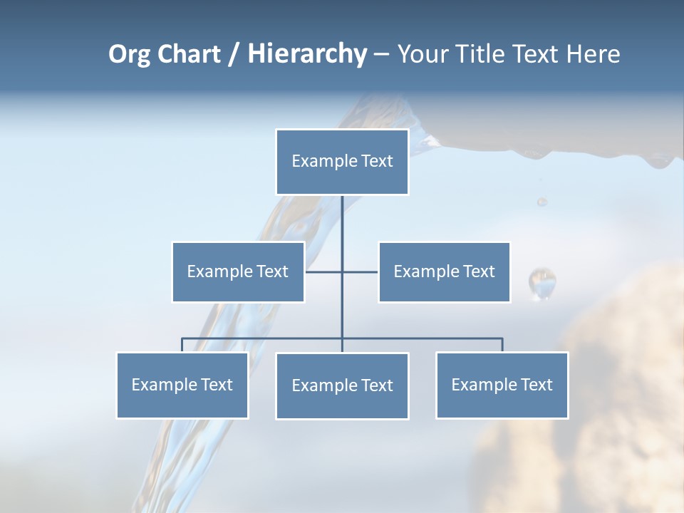 Serene Drop Sun PowerPoint Template