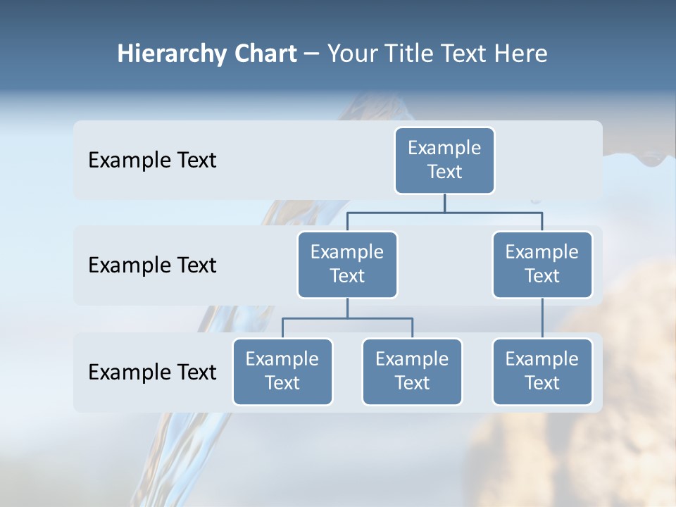 Serene Drop Sun PowerPoint Template