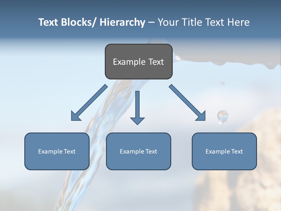 Serene Drop Sun PowerPoint Template