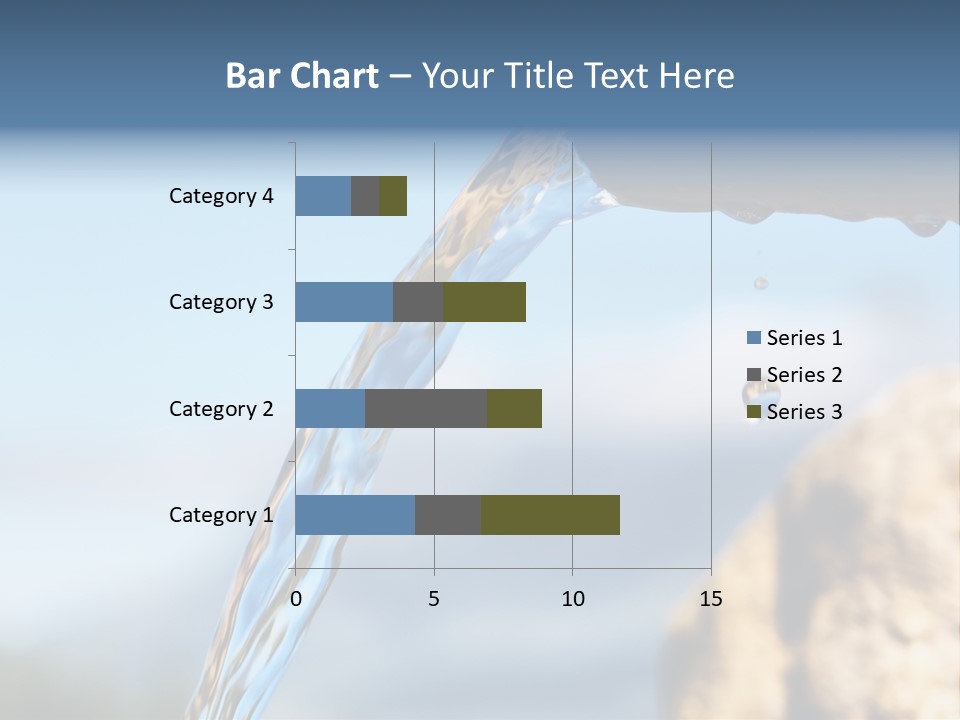 Serene Drop Sun PowerPoint Template