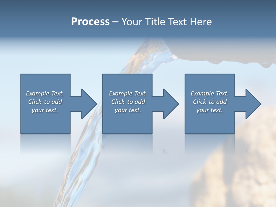 Serene Drop Sun PowerPoint Template