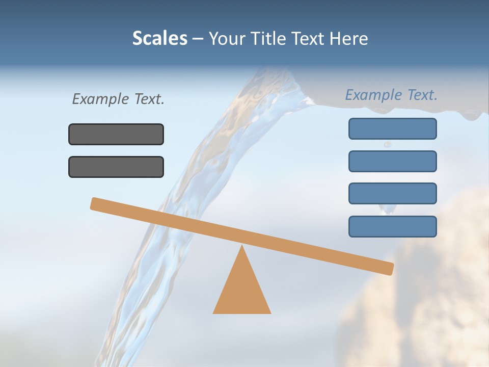 Serene Drop Sun PowerPoint Template