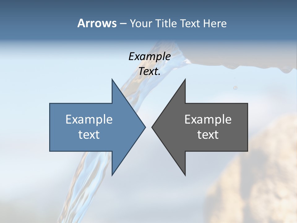 Serene Drop Sun PowerPoint Template