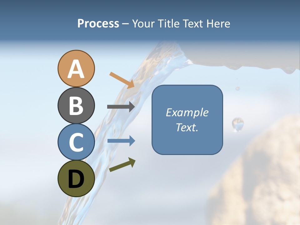 Serene Drop Sun PowerPoint Template