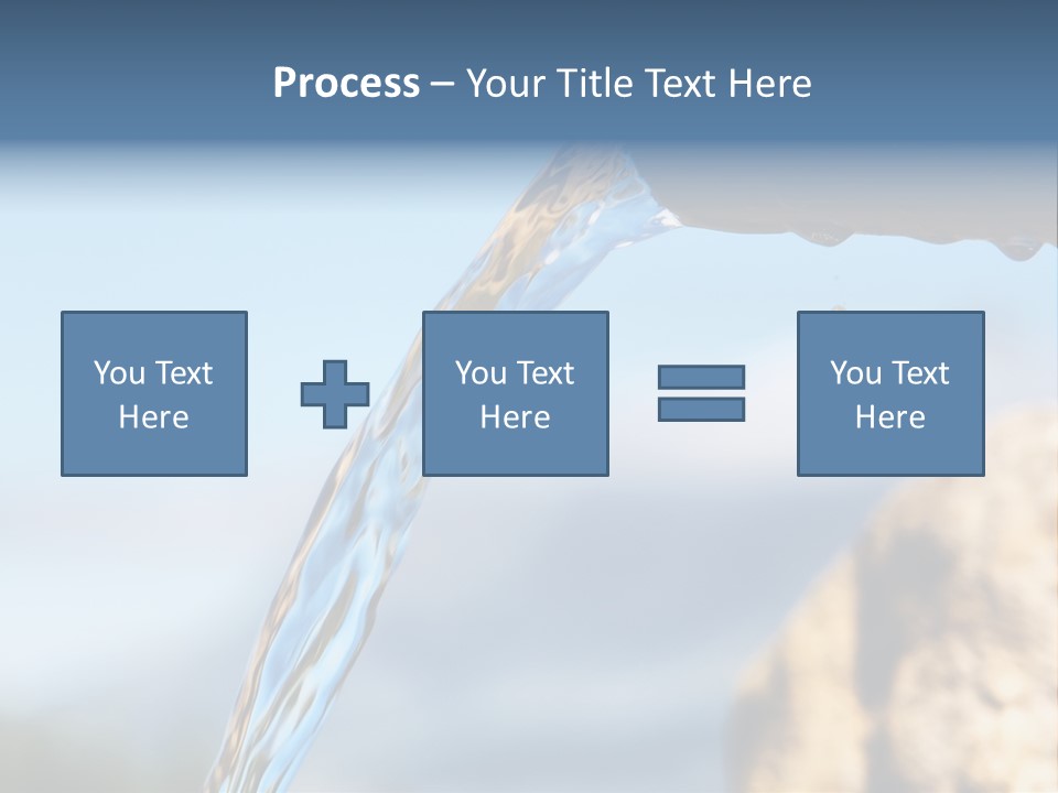 Serene Drop Sun PowerPoint Template
