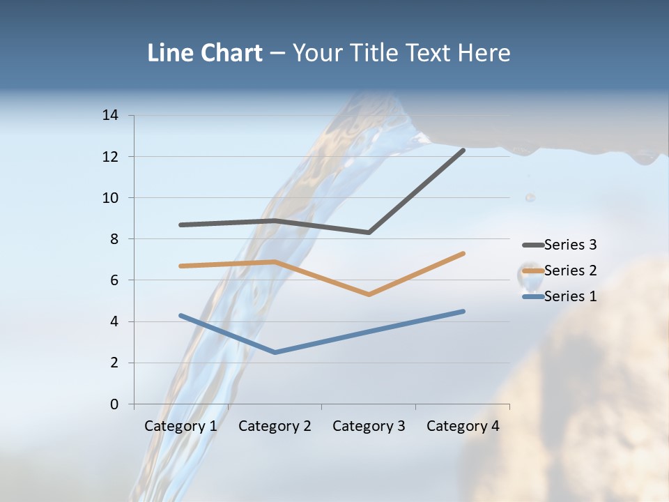 Serene Drop Sun PowerPoint Template