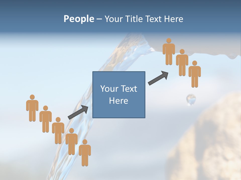 Serene Drop Sun PowerPoint Template