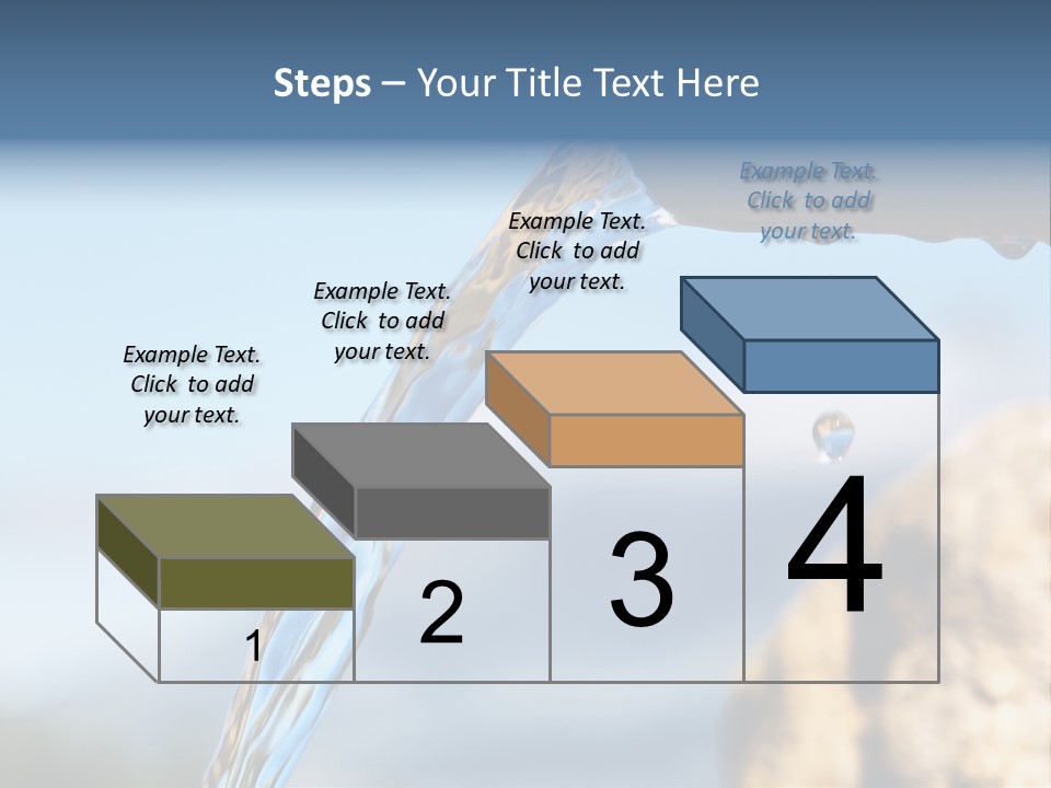 Serene Drop Sun PowerPoint Template