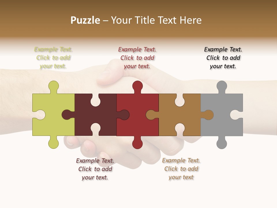 Deal Two Work PowerPoint Template