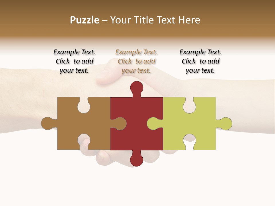 Deal Two Work PowerPoint Template