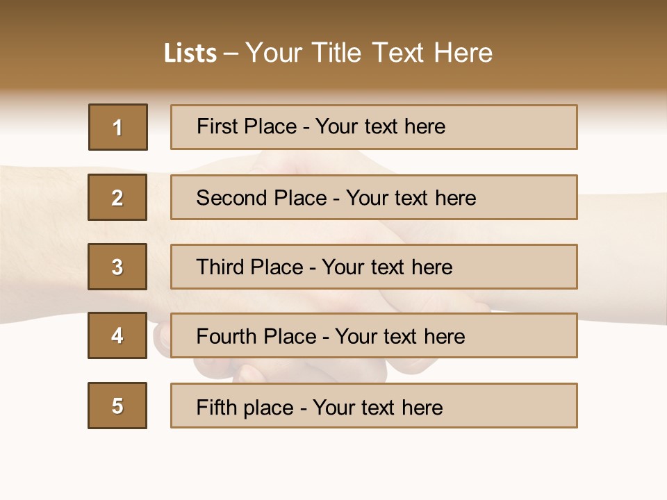 Deal Two Work PowerPoint Template