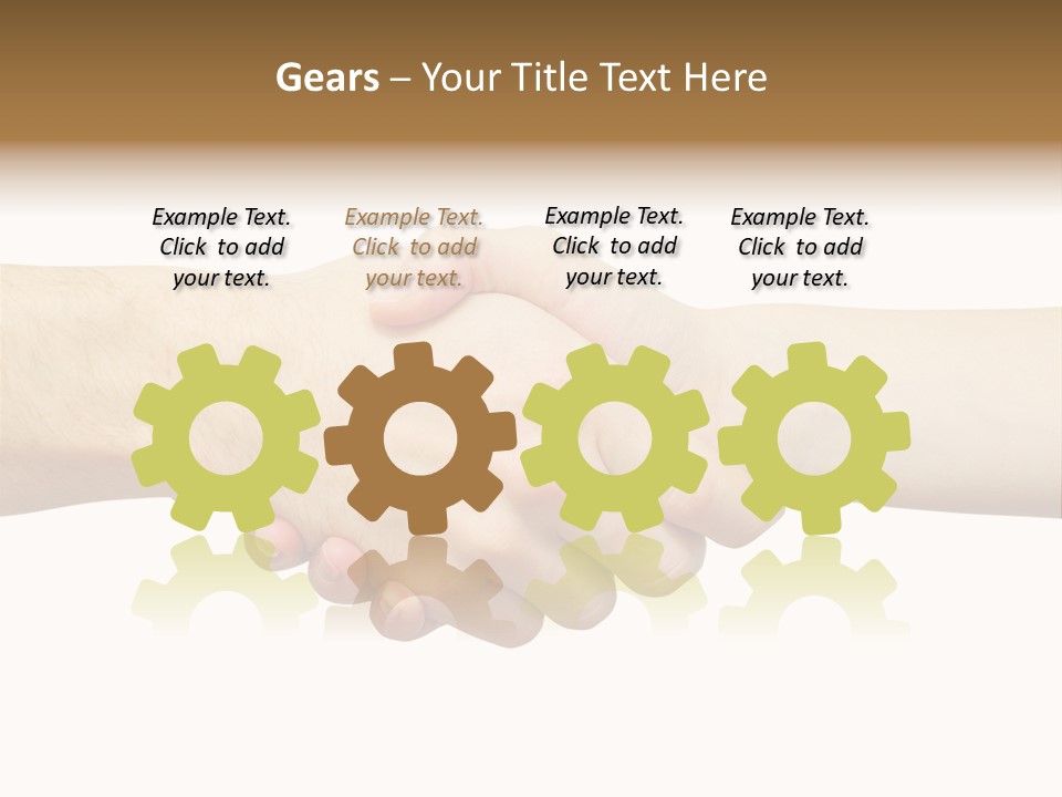 Deal Two Work PowerPoint Template