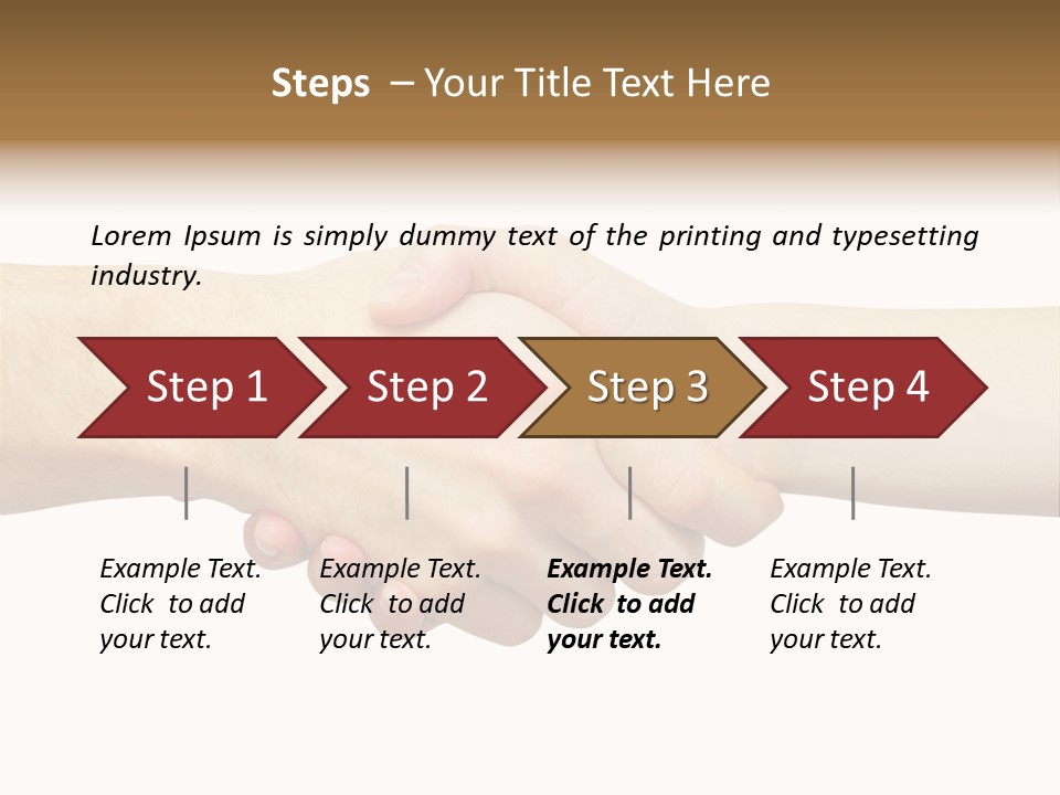 Deal Two Work PowerPoint Template