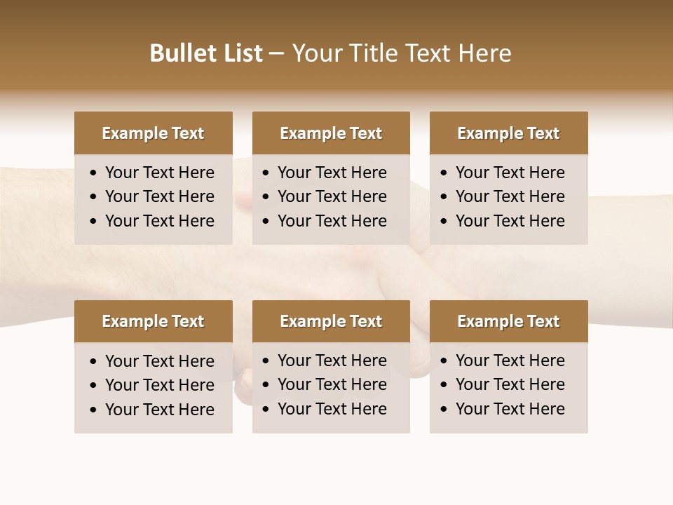Deal Two Work PowerPoint Template