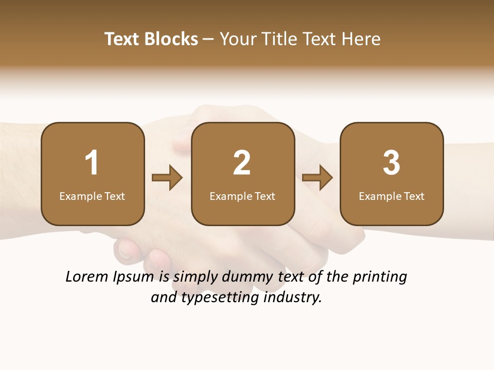 Deal Two Work PowerPoint Template