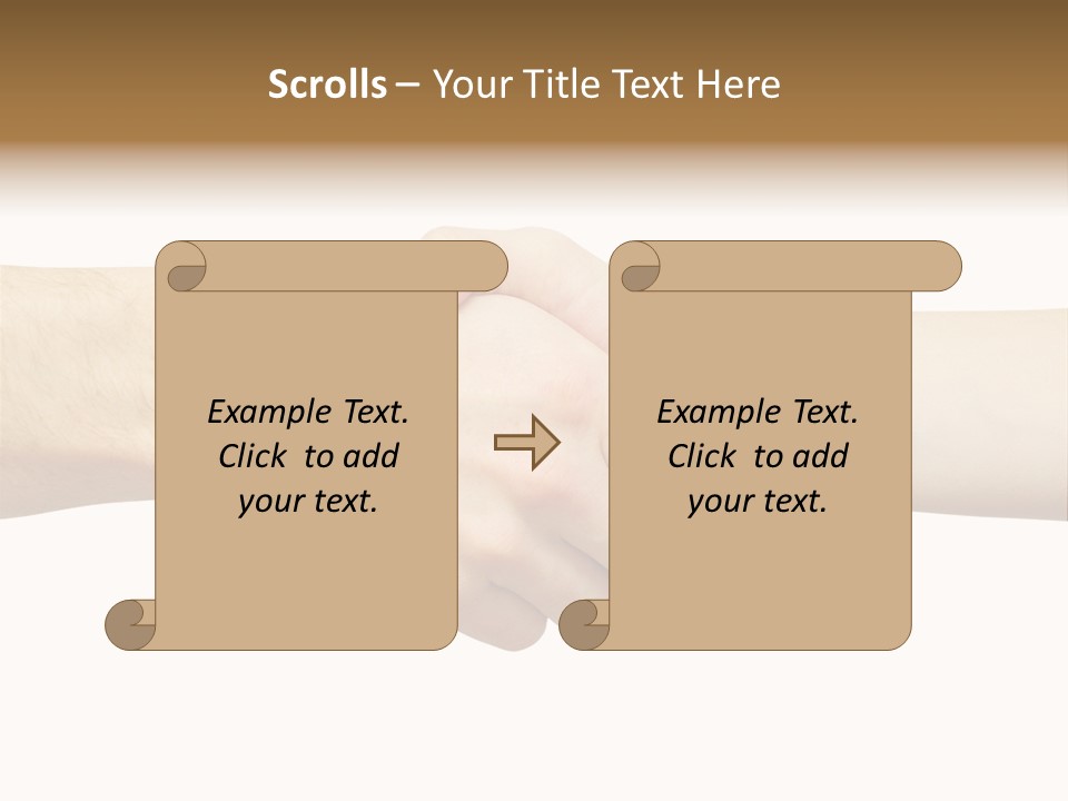 Deal Two Work PowerPoint Template