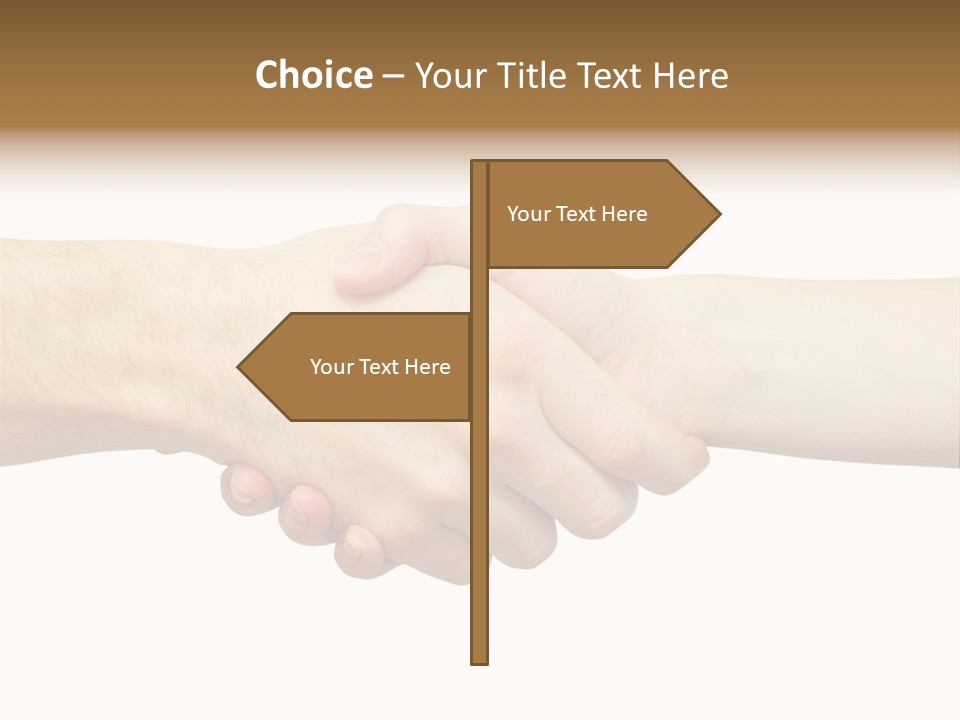 Deal Two Work PowerPoint Template