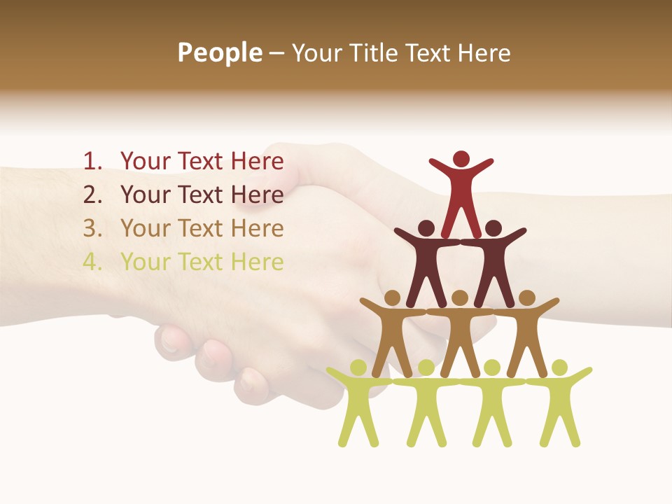 Deal Two Work PowerPoint Template