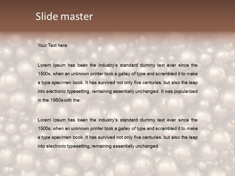 Gem Wallpaper Treasure PowerPoint Template