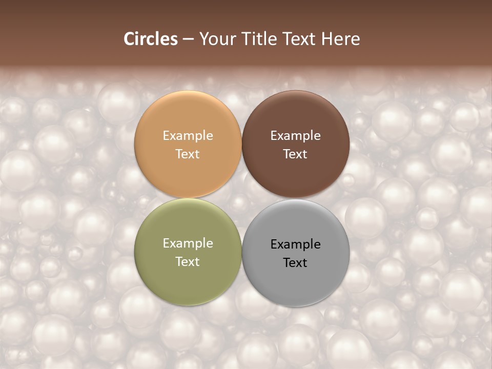 Gem Wallpaper Treasure PowerPoint Template