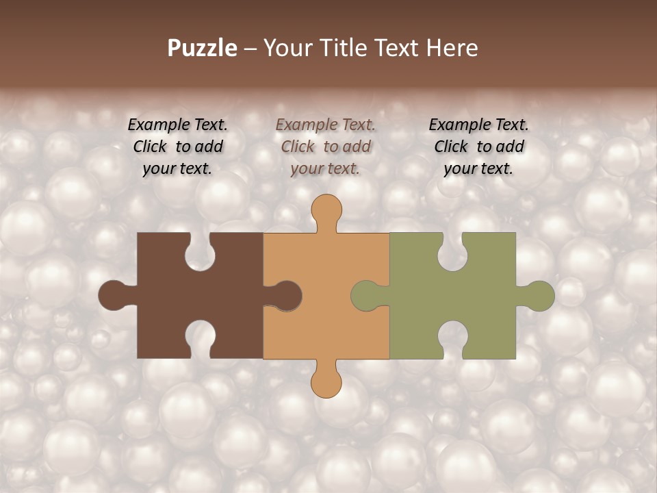 Gem Wallpaper Treasure PowerPoint Template