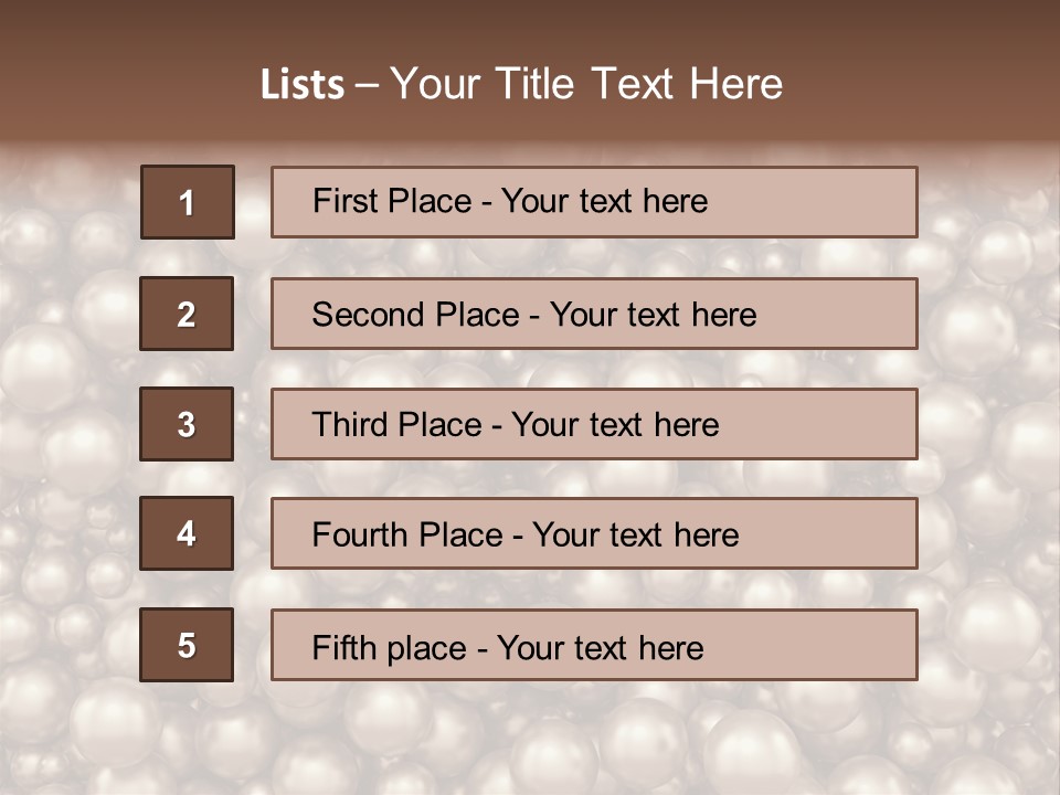 Gem Wallpaper Treasure PowerPoint Template
