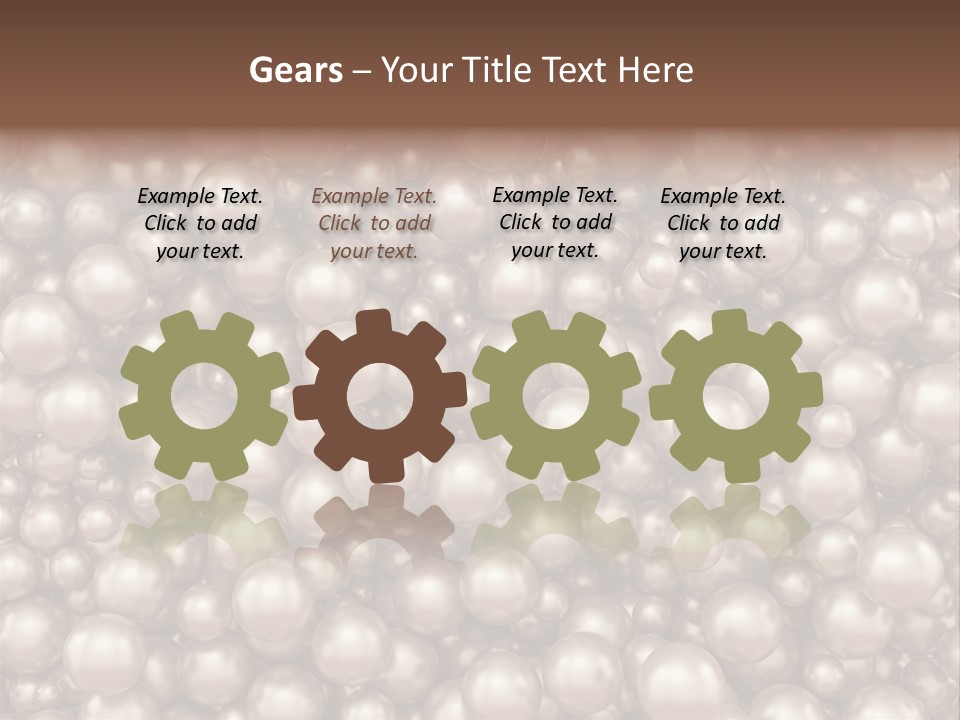 Gem Wallpaper Treasure PowerPoint Template