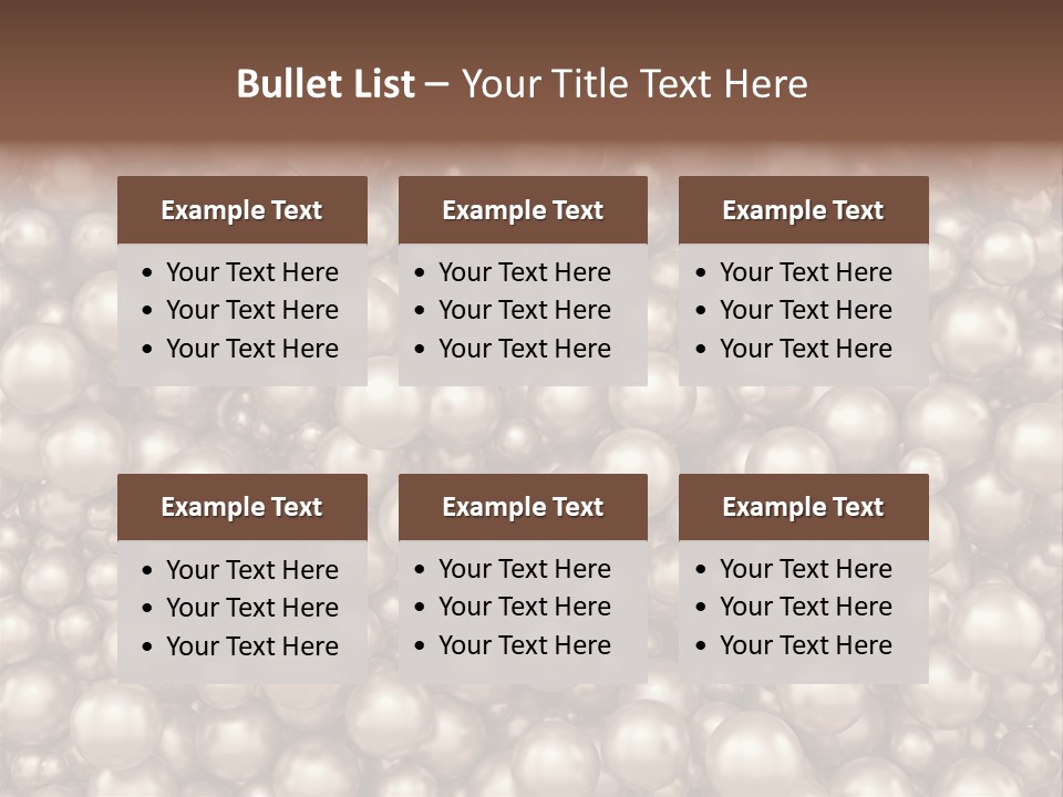 Gem Wallpaper Treasure PowerPoint Template