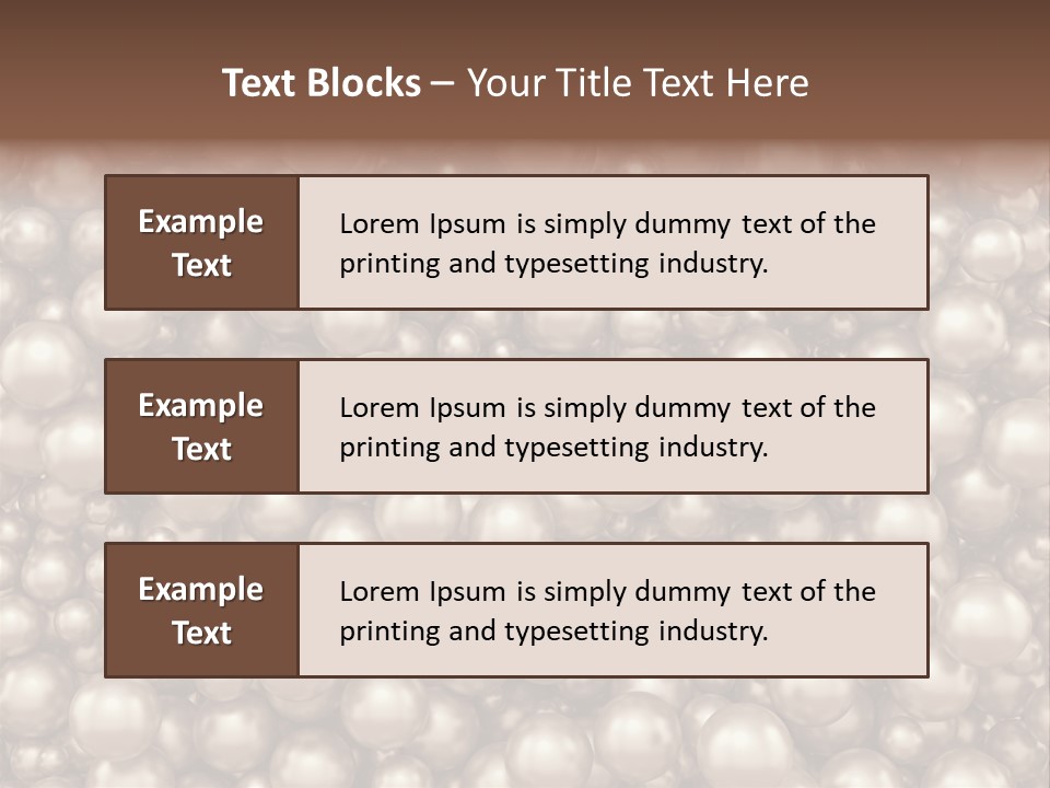 Gem Wallpaper Treasure PowerPoint Template