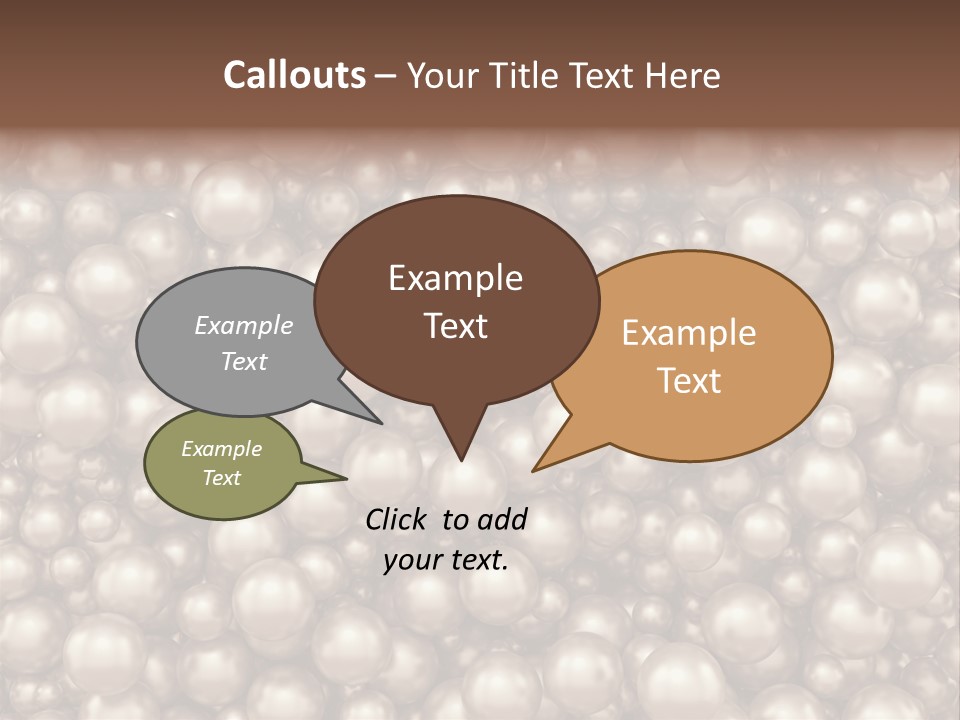 Gem Wallpaper Treasure PowerPoint Template