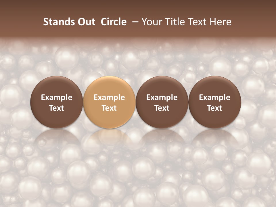 Gem Wallpaper Treasure PowerPoint Template