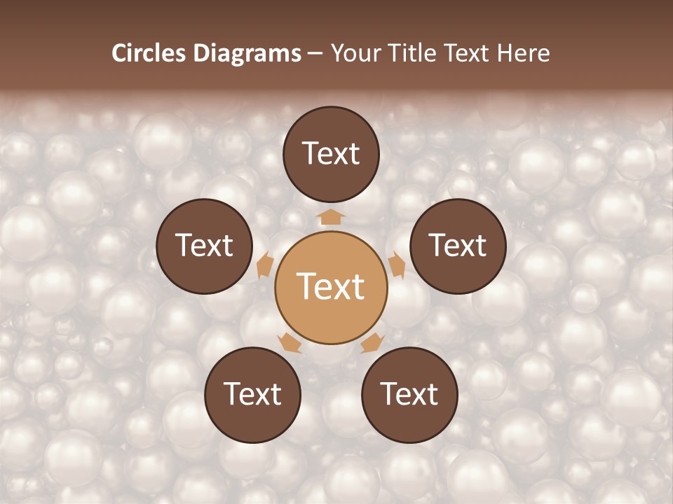 Gem Wallpaper Treasure PowerPoint Template