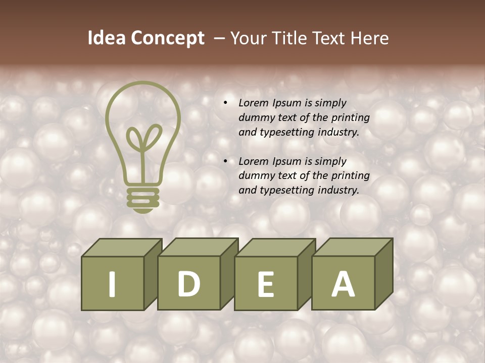 Gem Wallpaper Treasure PowerPoint Template