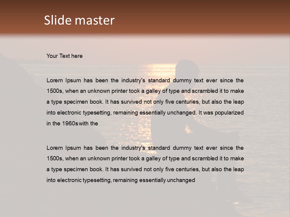 Dawn Recreation One PowerPoint Template