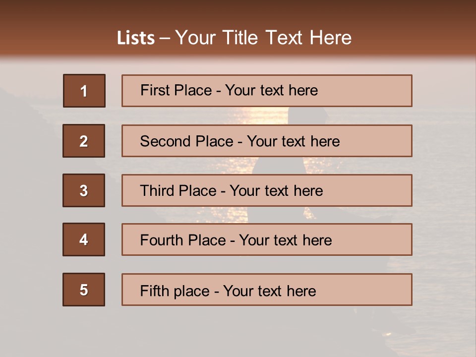 Dawn Recreation One PowerPoint Template