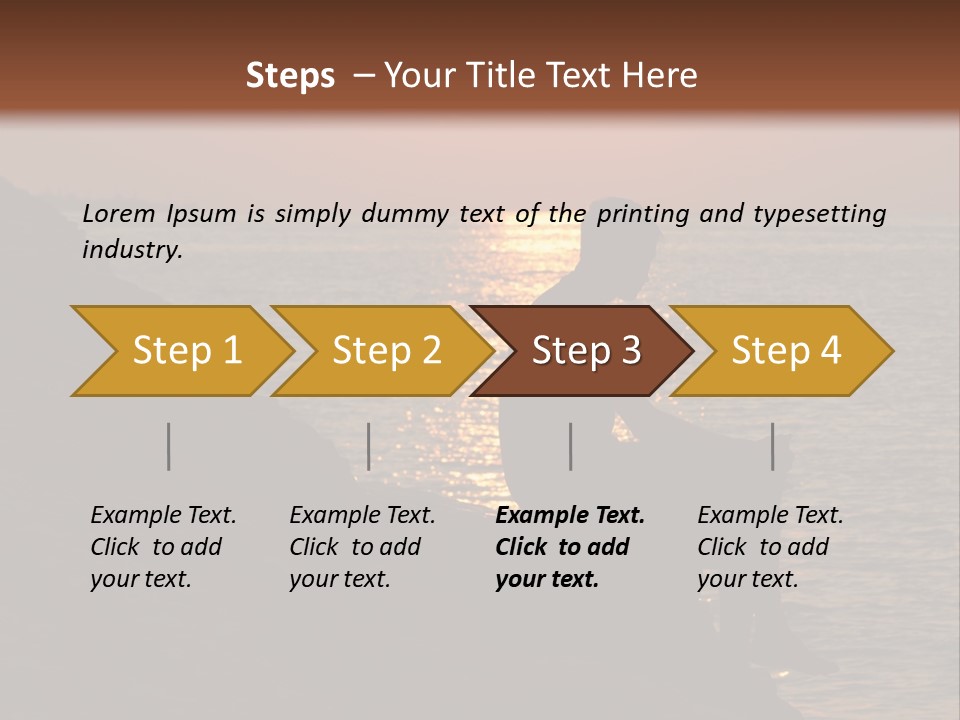 Dawn Recreation One PowerPoint Template