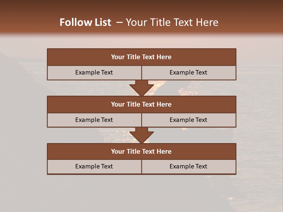 Dawn Recreation One PowerPoint Template