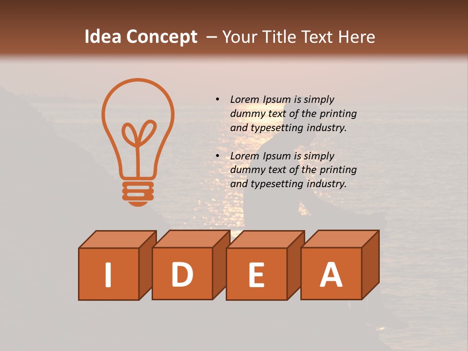 Dawn Recreation One PowerPoint Template