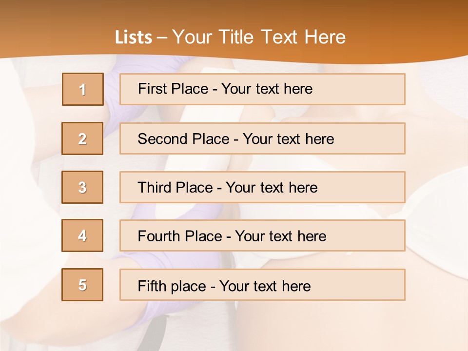 Women Rejuvenation Beautiful PowerPoint Template