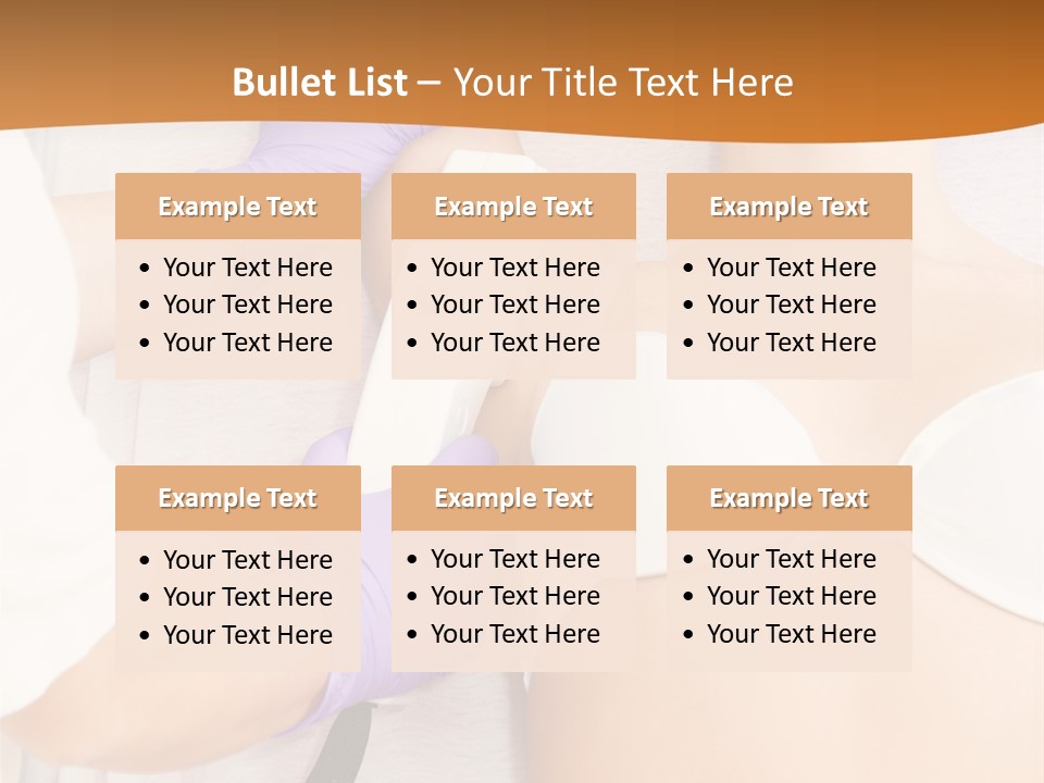 Women Rejuvenation Beautiful PowerPoint Template