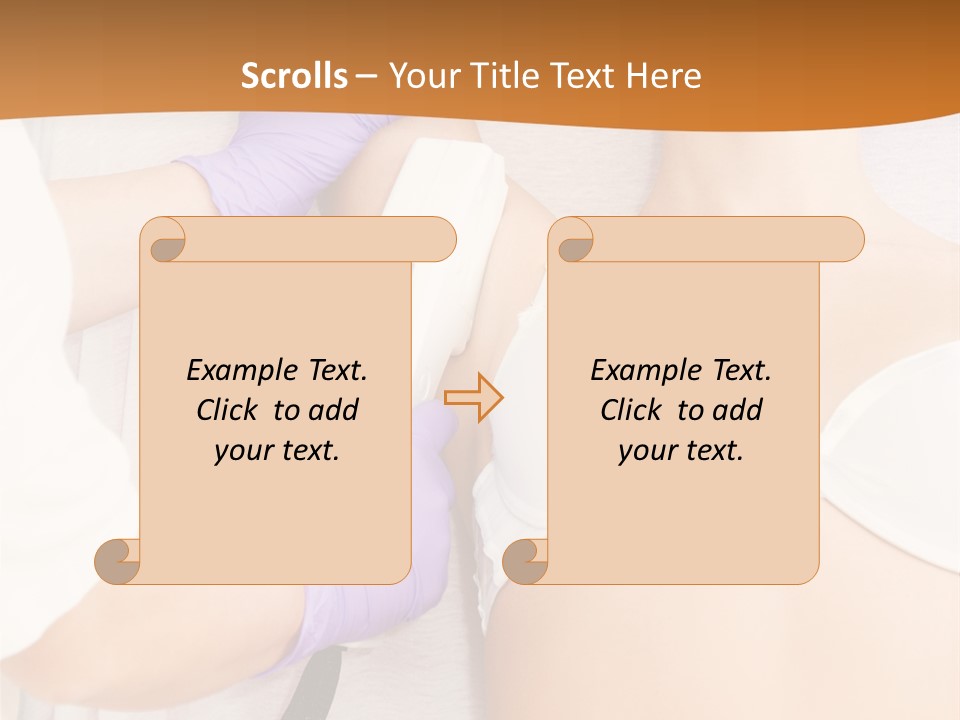 Women Rejuvenation Beautiful PowerPoint Template