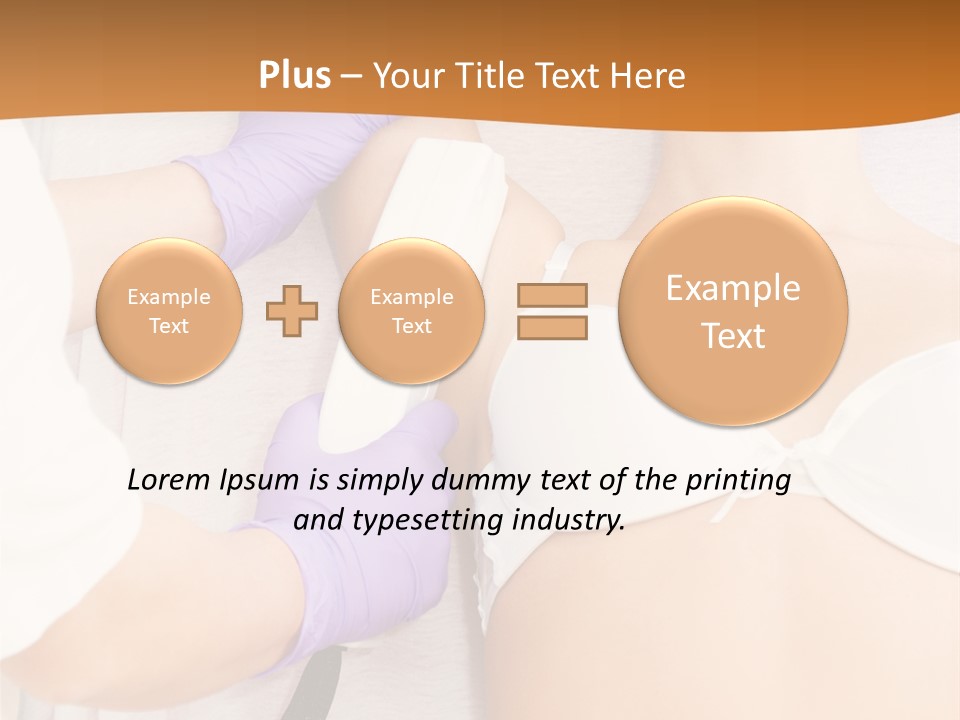 Women Rejuvenation Beautiful PowerPoint Template