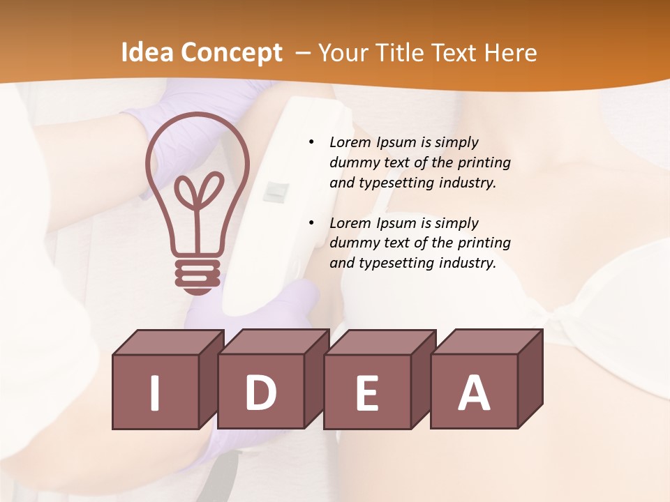 Women Rejuvenation Beautiful PowerPoint Template